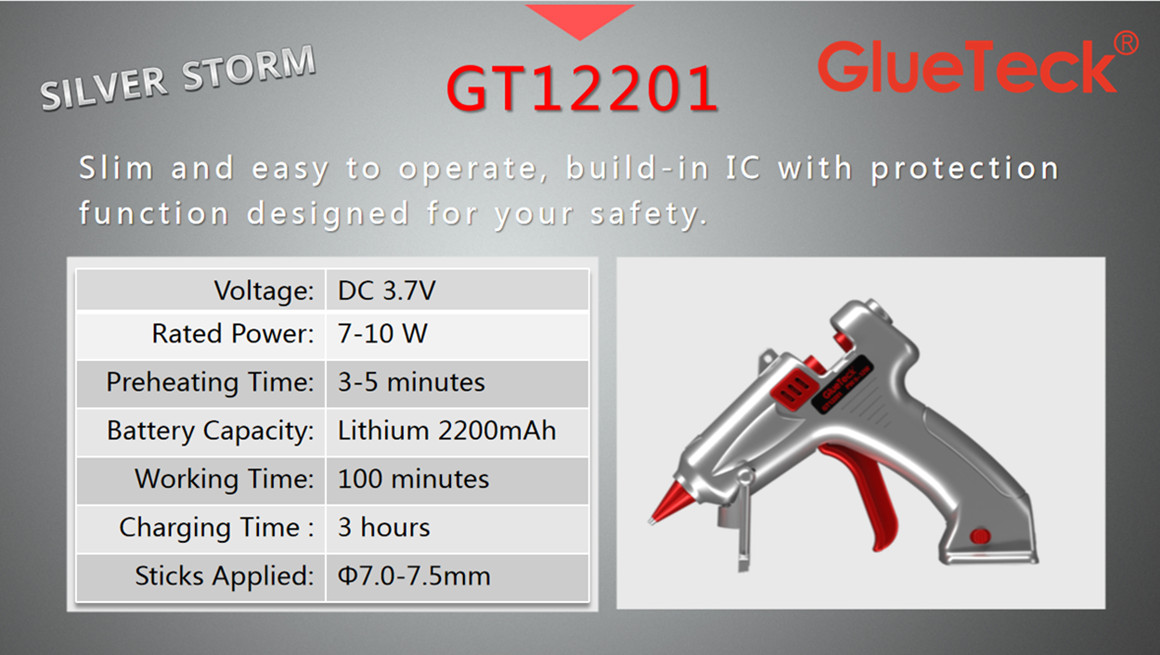 Lithium Hot Melt Glue Gun