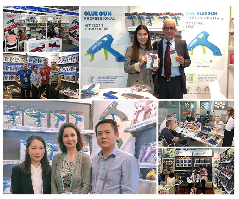 Exhibitions of hot glue gun