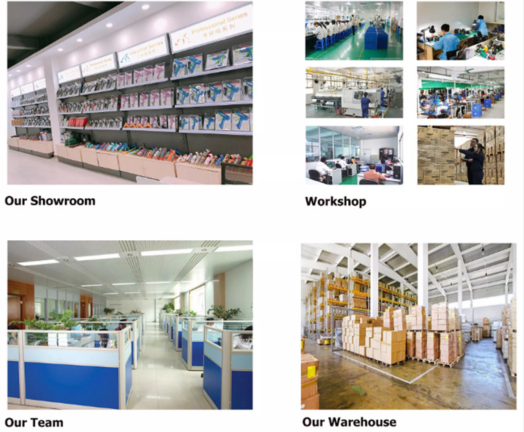 Factory pictures of hot glue gun