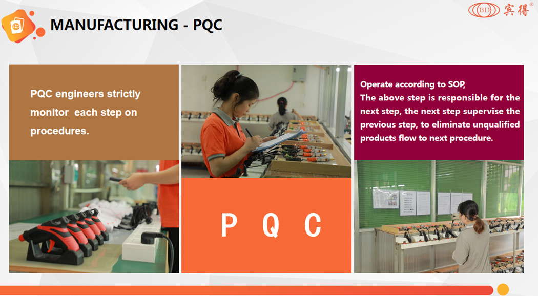 PQC Of Hot Melt Glue Gun
