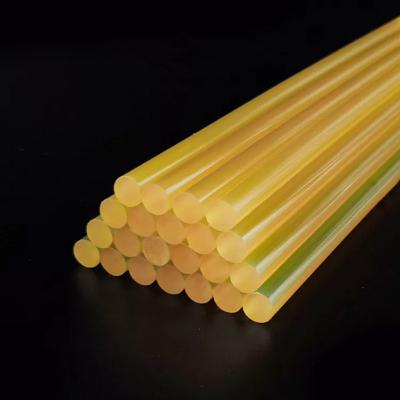 Fabricante chino OEM 7mm Yellow High Quality Hot Glue Sticks EVA Resin Material