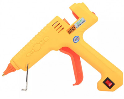 Aviso de vacaciones de la fábrica de pistolas de pegamento